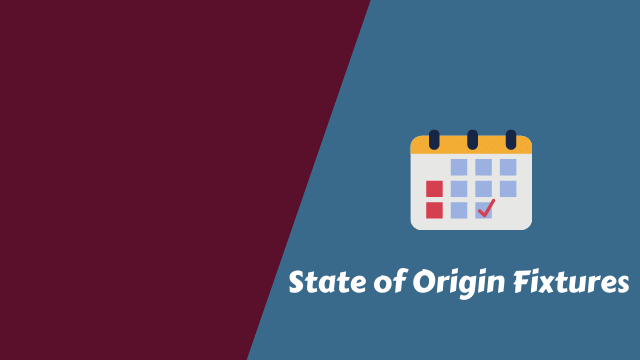 2024 State of Origin Fixtures