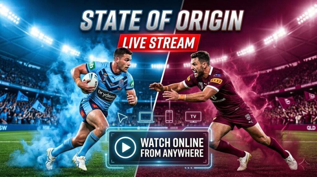 State of Origin 2026 Live Stream